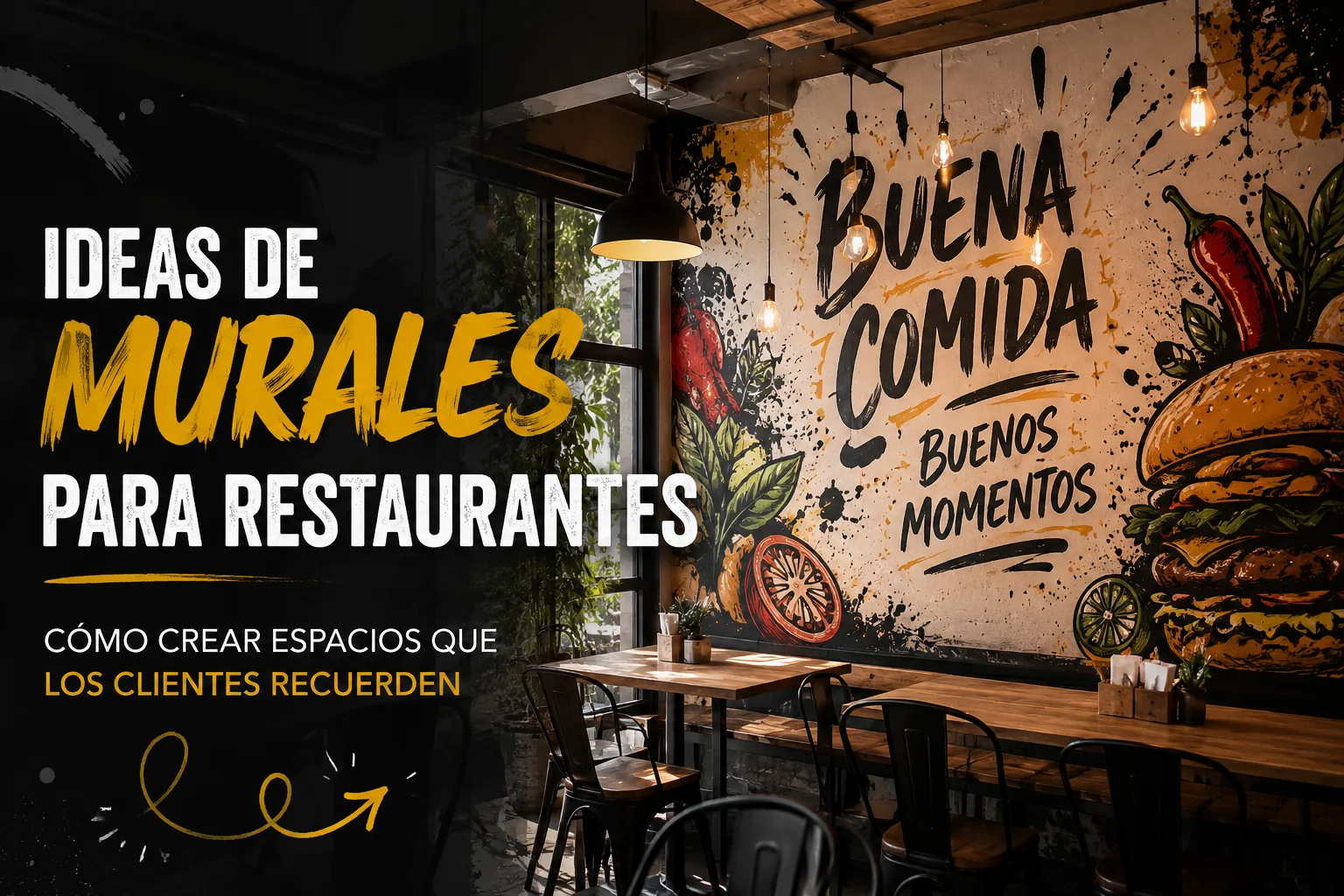 Miniatura artículo ideas de murales para restaurantes